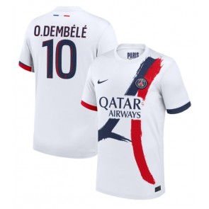 Paris Saint-Germain Ousmane Dembele #10 Bortatröja 2024-25 Kortärmad